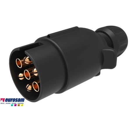 spina corrente 7 poli 12v...