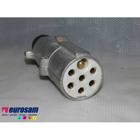 spina corrente 7 poli 24v iso 3731 tipo s