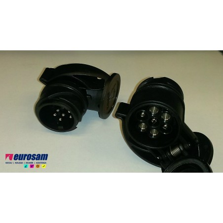adattatore presa corrente 12v da 13 poli a 7 poli