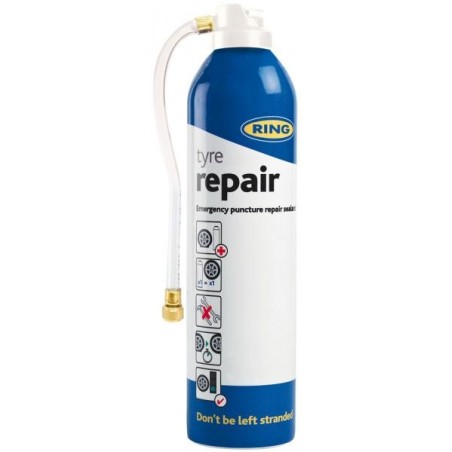 kit emergenza riparazione pneumatico auto furgone
