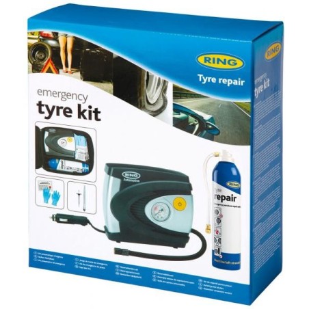 kit emergenza riparazione pneumatico auto furgone