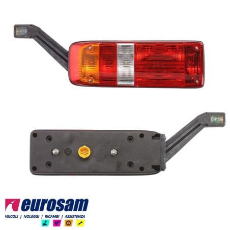 fanale completo post sx 5 posizioni rimorchio kogel krone schmitz lamberet