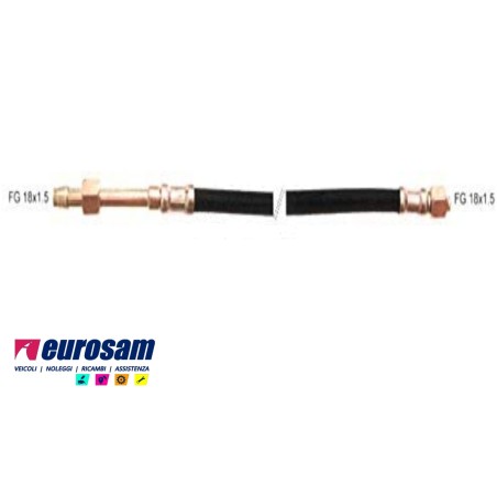 tubo freni aria anteriore fiat iveco 330f 330.26 330.30 330.35 330.36 2s
