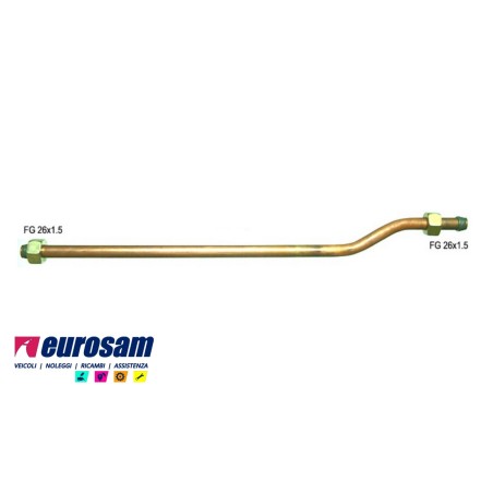 tubo compressore aria iveco eurocargo 60e 65e 75e 80e 100e