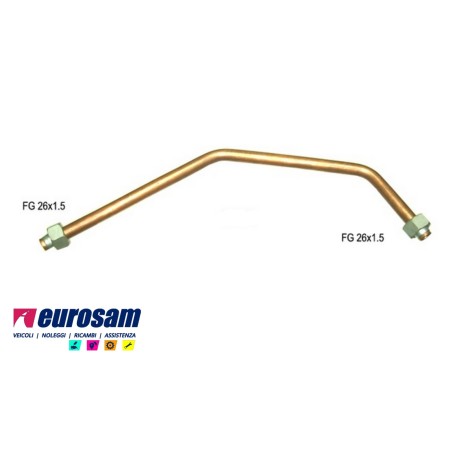 tubo compressore aria fisso bus iveco turbocity 490 590 (e2)