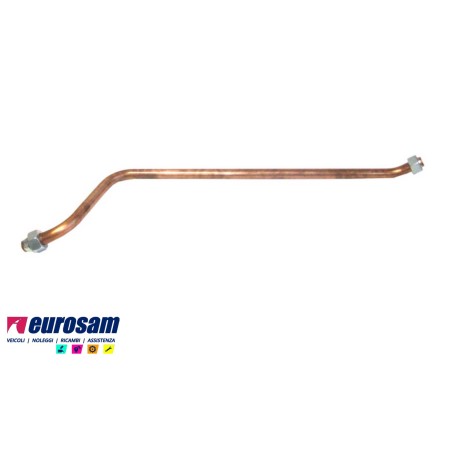 tubo compressore aria in rame bus iveco cityclass .25 .29 .35