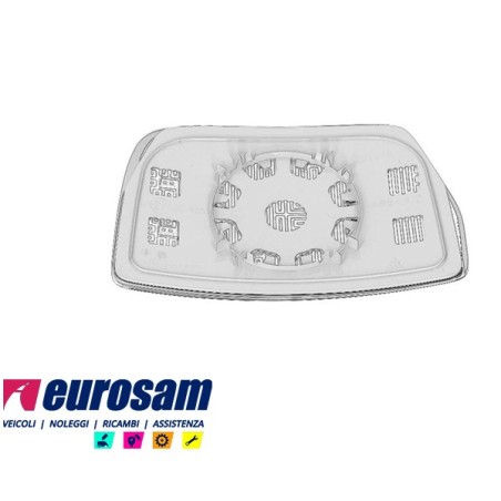 vetro inferiore specchio retrovisore dx iveco daily 06-