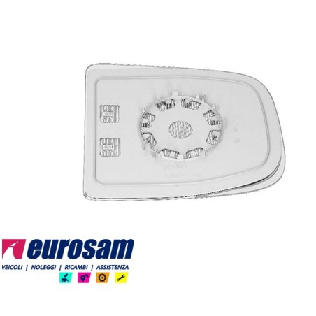 vetro superiore specchio retrovisore dx iveco daily 06-