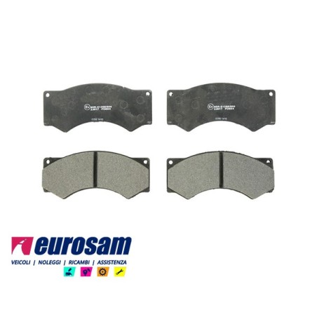 serie pasticche freno per autocarro daf: f600 - f800 - f1000 - f45 impianto frenante perrot