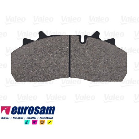 serie pasticche freno per autocarro daf: lf55 impianto frenante wabco