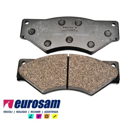 kit pastiglie pasticche freno iveco daily "96