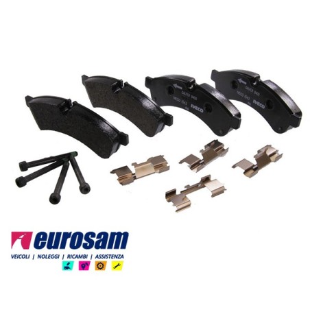 kit pastiglie pasticche freno iveco daily modello 2006