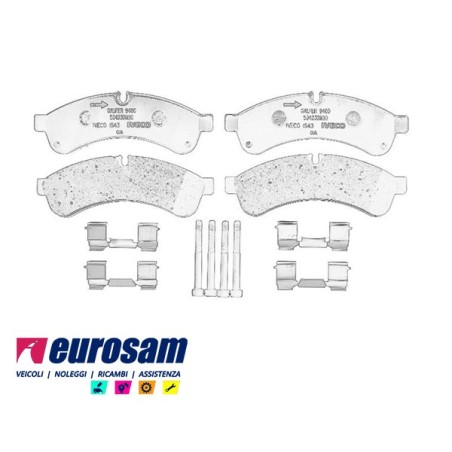 kit pastiglie pasticche freno iveco daily modello 2006