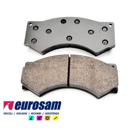 serie pasticche freno per autocarro iveco: 65.12 - 79.12 gamma zeta - impianto frenante perrot
