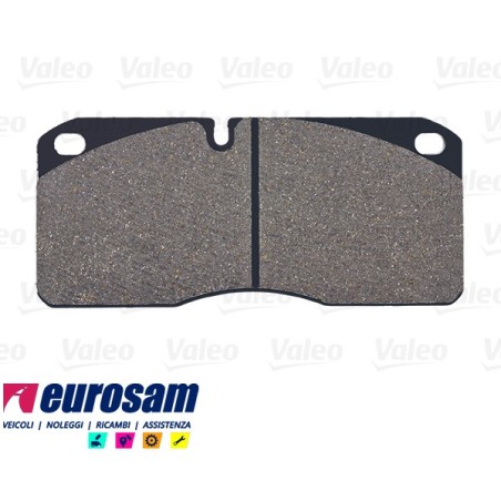 serie pasticche freno complete di indicatore di usura per autocarro iveco: 95.14 - 109.14 - gamma zeta - eurocargo