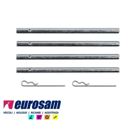 kit pastiglie pasticche freno iveco eurocargo tector 65/75/80e