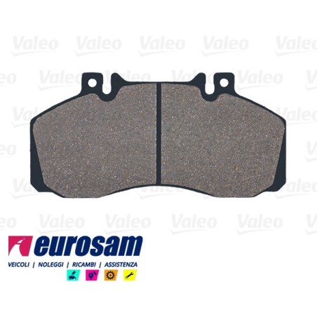 serie pasticche freno per autocarro iveco: eurocargo 60/65e10.12.14 - 75e12.14.15 - tector 65e13.15 - 75e13.15.17.18