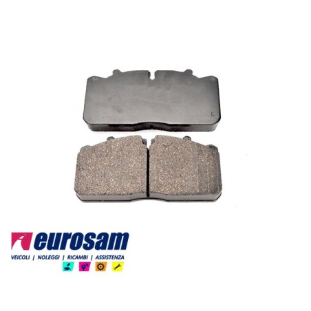 serie pasticche freno per autocarro man: l2000 - l2100 - m2000 - impianto frenante wabco