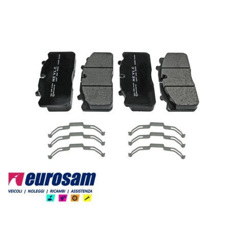serie pasticche freno per autocarro man: l2000 - l2100 - m2000 - impianto frenante wabco