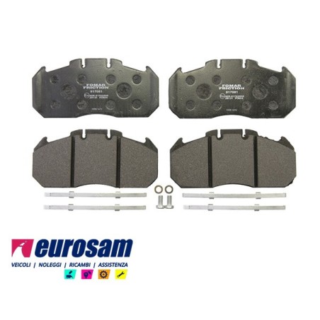 serie pasticche freno per autocarro man: f2000 - tga - impianto frenante meritor