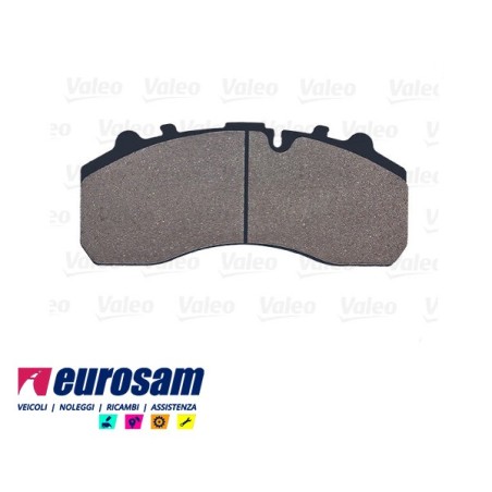 kit pastiglie pasticche freno mercedes actros atego axor
