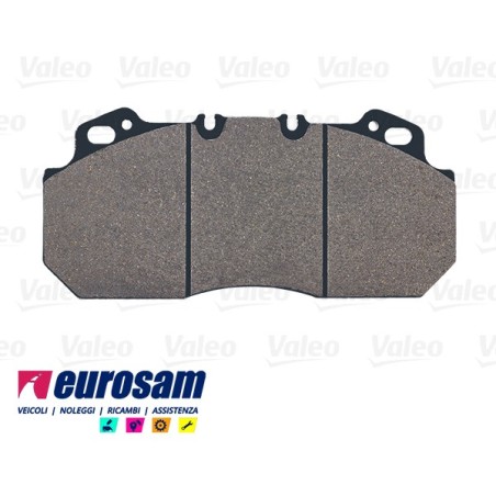 serie pasticche freno per volvo bus : serie b10l - b12l - b12 - impianto frenante meritor