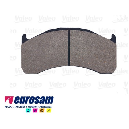 serie pasticche freno per autocarro volvo : fl180 - fl220 - fl250 - impianto frenante meritor