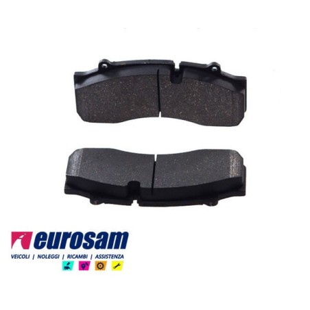 kit pastiglie pasticche freno rimorchio semirimorchio assale saf skrs skrz