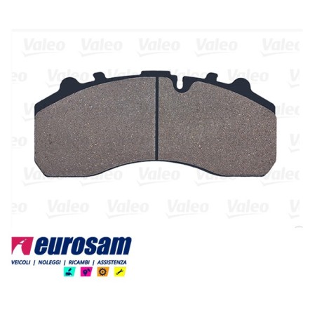 serie pasticche freno per rimorchio e semirimorchio saf : assale serie   skrs - rz - 9022/11222