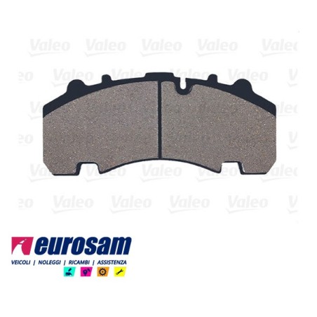 kit pastiglie pasticche freno rimorchio semirimorchio assale bpw