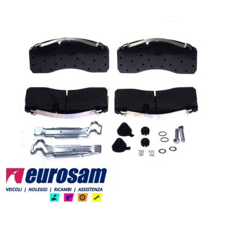 serie pasticche freno per rimorchio e semirimorchio saf : assale serie   skrs - rz - 9019/11019 - skrb - 9019