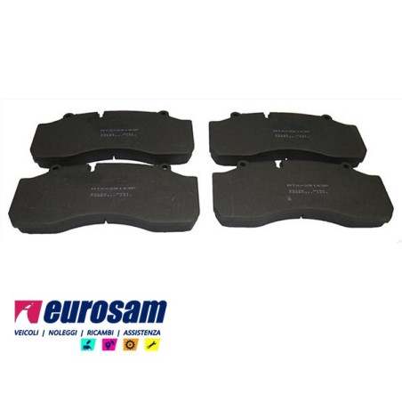 kit pastiglie pasticche freno rimorchio semirimorchio assale saf skrs skrz