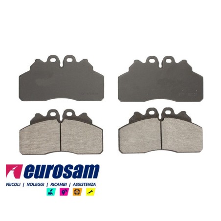 kit pastiglie pasticche freno iveco eurocargo tector 65/75/80e
