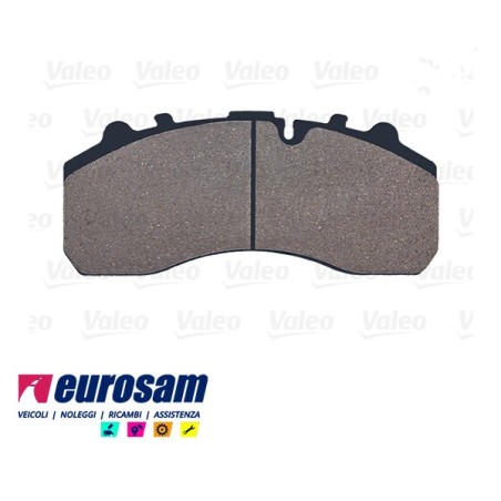 kit pastiglie pasticche freno rimorchio semirimorchio assale b.p.w
