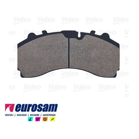 kit pastiglie pasticche freno mercedes actros mp2 mp3 mp4