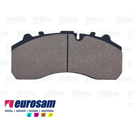 kit pastiglie pasticche freno rimorchio semirimorchio assale mercedes te4 te5