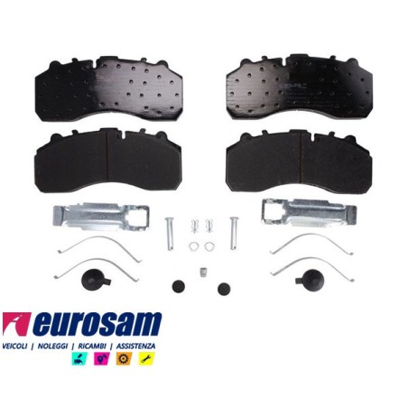 kit pastiglie pasticche freno scania 4 serie 114 124 144 164