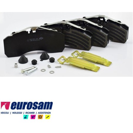 kit pastiglie pasticche freno scania 4 serie 114 124 144 164