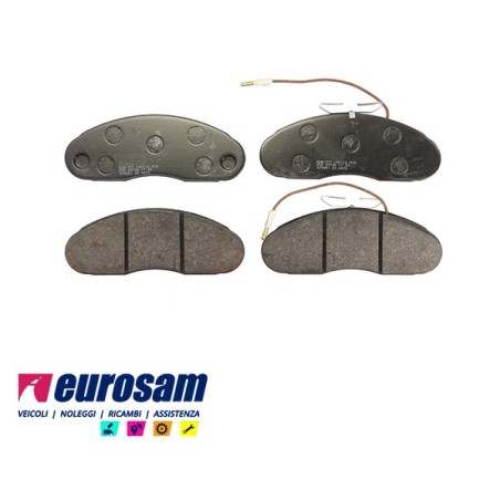 kit pastiglie pasticche freno per autocarro renault: midliner-messenger