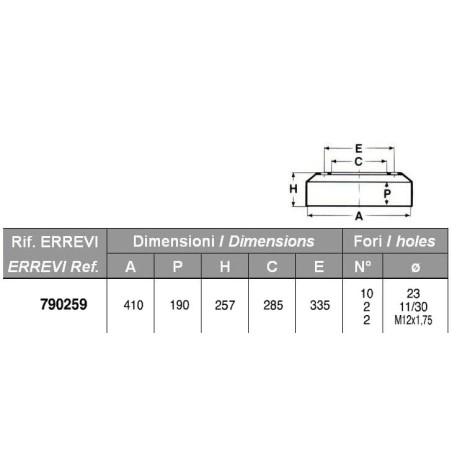 tamburo freno anteriore per autocarro iveco: serie - eurotrakker - eurotrakker cursor - stralis.