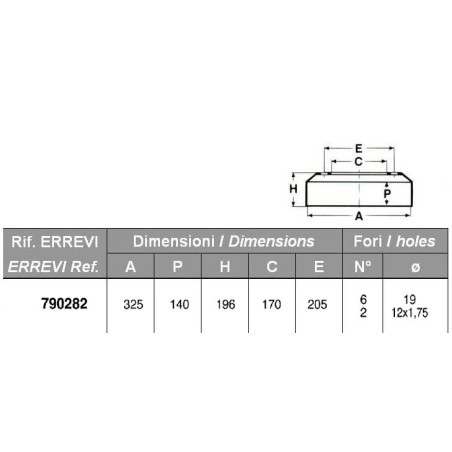 tamburo freno anteriore per autobus iveco: serie - 315/516.8.13.