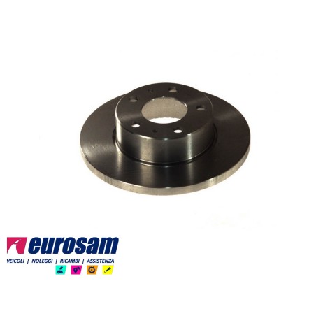 disco freni posteriore singolo senza colonnette con a.b.s. per iveco: daily  35s9 - s10 - s11 - s12 - s13 - s15