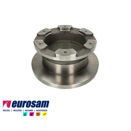 disco freni posteriore singolo senza colonnette  per iveco: daily 2000   65c11 - c13 - c15