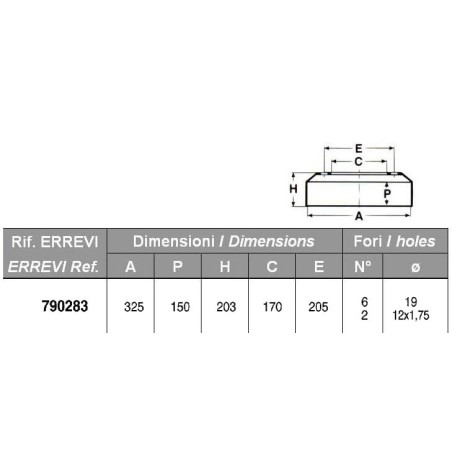 tamburo freno posteriore per autobus iveco: serie - 315/516.8.13.