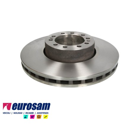 disco freni anteriore singolo senza colonnette per renault: premium - magnum - e  tech.