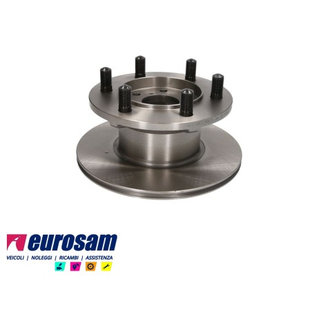 disco freni anteriore singolo con colonnette per iveco: daily - new daily - turbo daily - daily duty