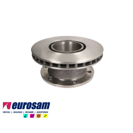 Disco freni anteriore e posteriore Iveco Eurocargo e Tector 65E 75E con abs