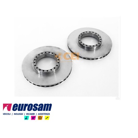 disco freni anteriore singolo senza colonnette  per iveco: eurocargo tector  90e15 - e18w - 100e18 - e21