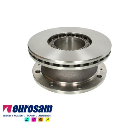 disco freni anteriore singolo senza colonnette con a.b.s. per iveco: eurocargo e tector 120el15