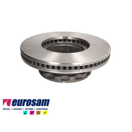 disco freni anteriore singolo senza colonnette  per iveco: eurocargo   tector 180e21 - e24 - e28 - 260e28ke - eurotech